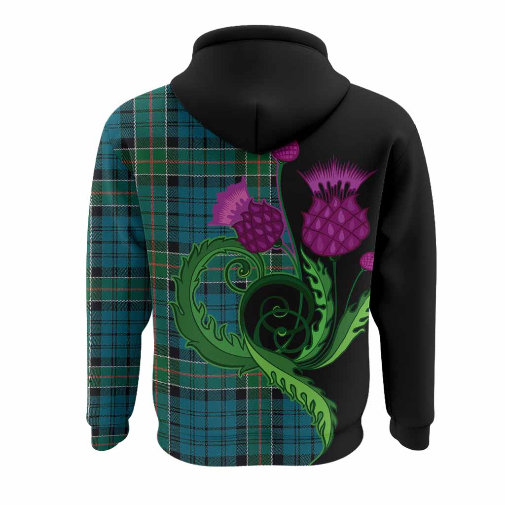 Kirkpatrick Tartan Hoodie Traditional Scottish Thistle