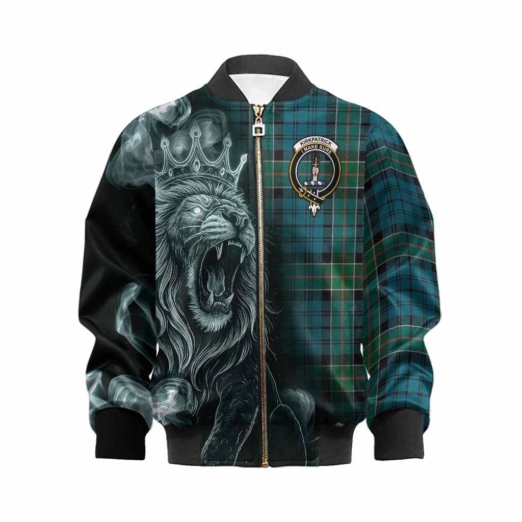 Kirkpatrick Tartan Kid Bomber Jacket Roaring Lion Heritage