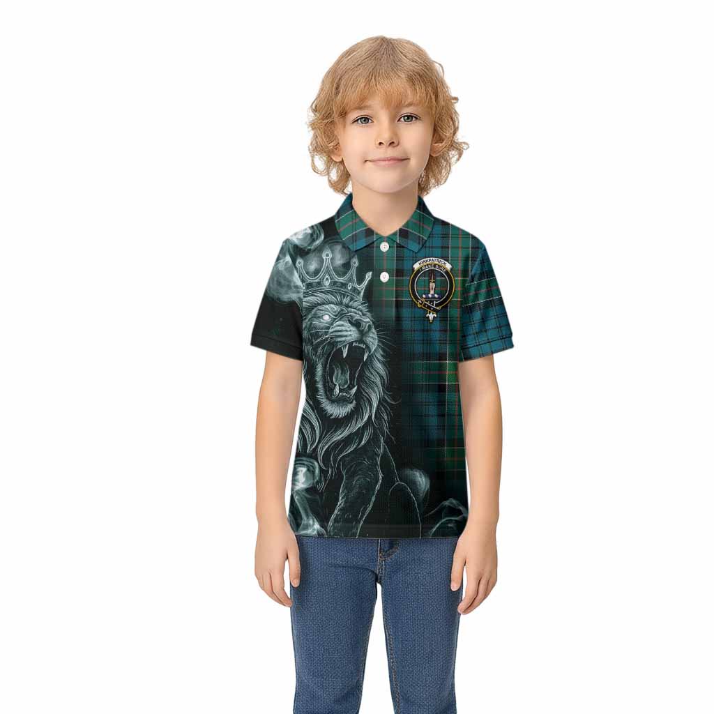 Kirkpatrick Tartan Kid Polo Shirt Roaring Lion Heritage