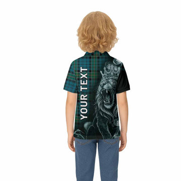 Kirkpatrick Tartan Kid Polo Shirt Roaring Lion Heritage