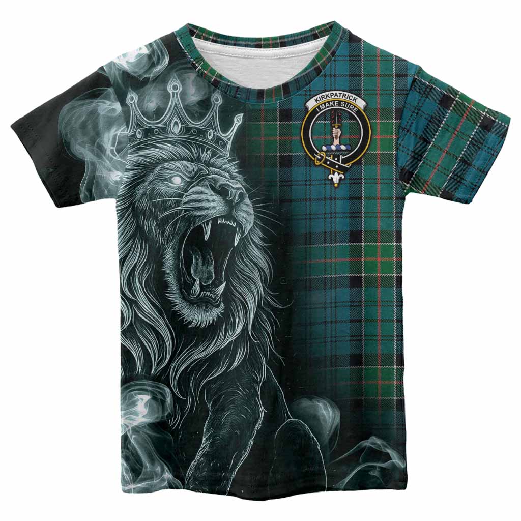 Kirkpatrick Tartan Kid T-shirt Roaring Lion Heritage