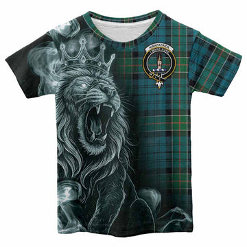 Kirkpatrick Tartan Kid T-shirt Roaring Lion Heritage