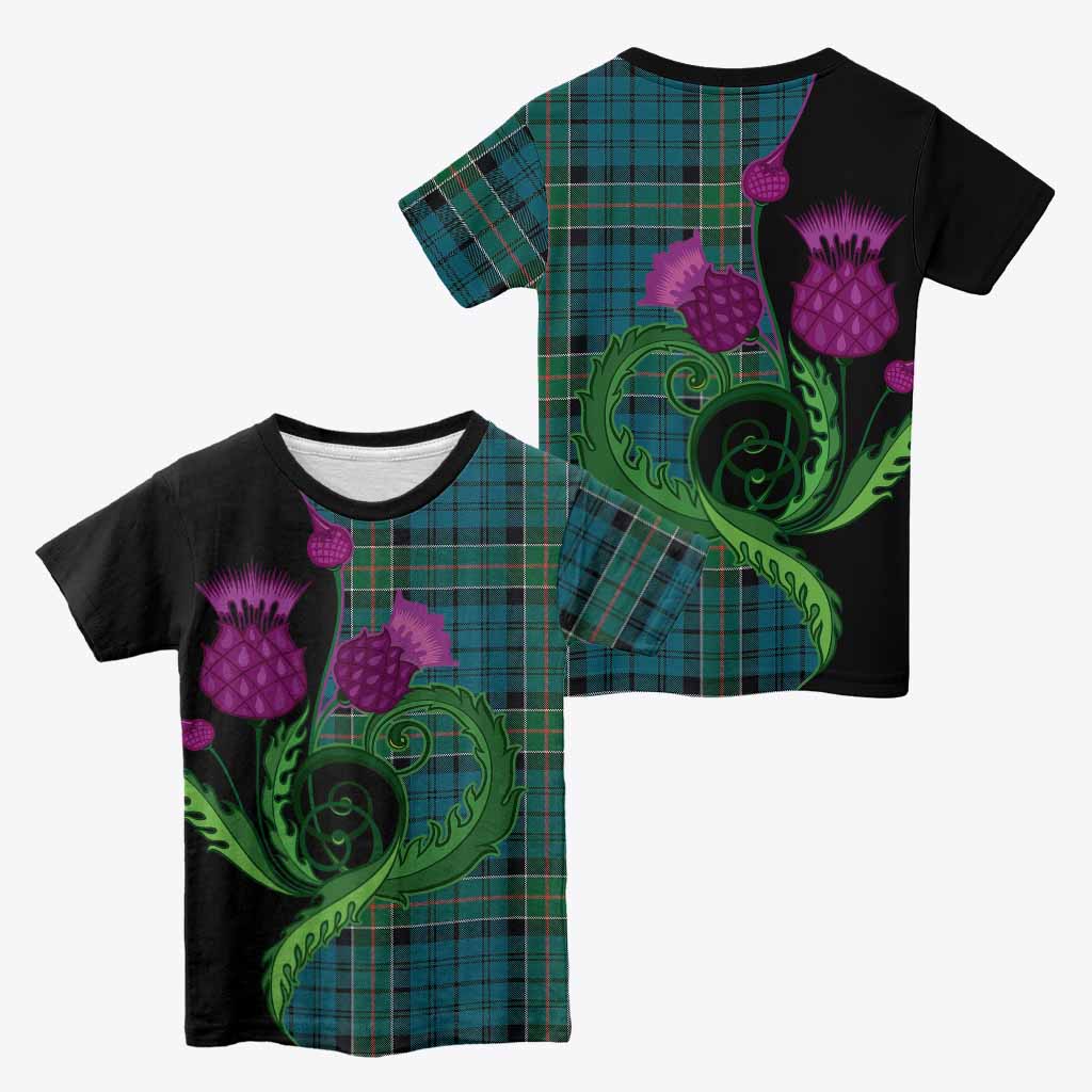 Kirkpatrick Tartan Kid T-shirt Traditional Scottish Thistle