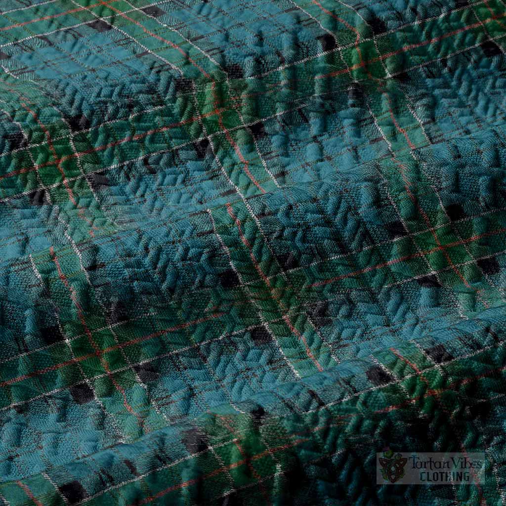 Kirkpatrick Tartan Men’s Polo Sweater Top with Family Crest