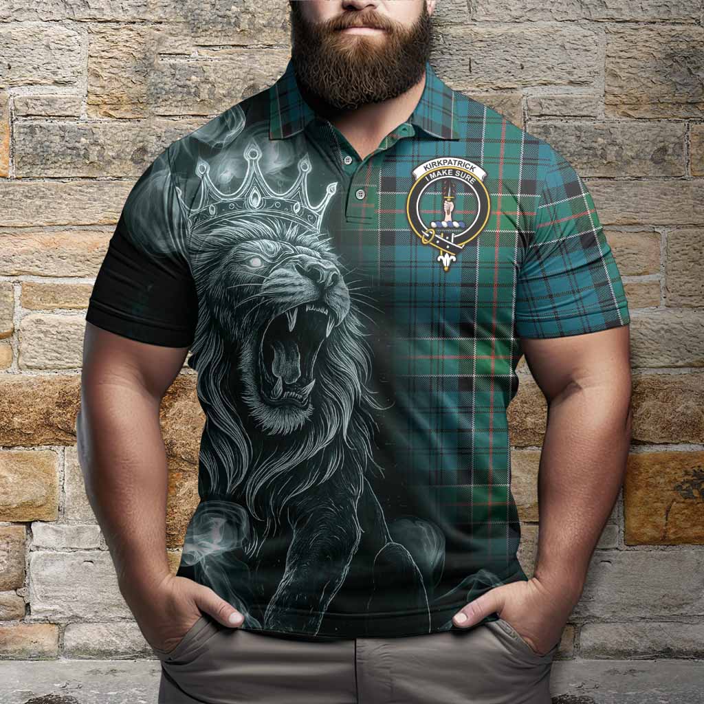Kirkpatrick Tartan Polo Shirt Roaring Lion Heritage