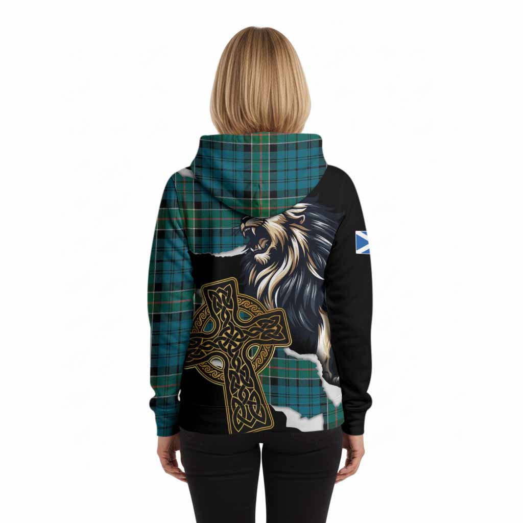 Kirkpatrick Tartan Scottish Hoodie Lion Celtic Heritage