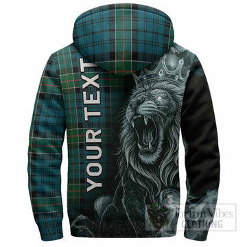 Kirkpatrick Tartan Sherpa Hoodie Roaring Lion Heritage