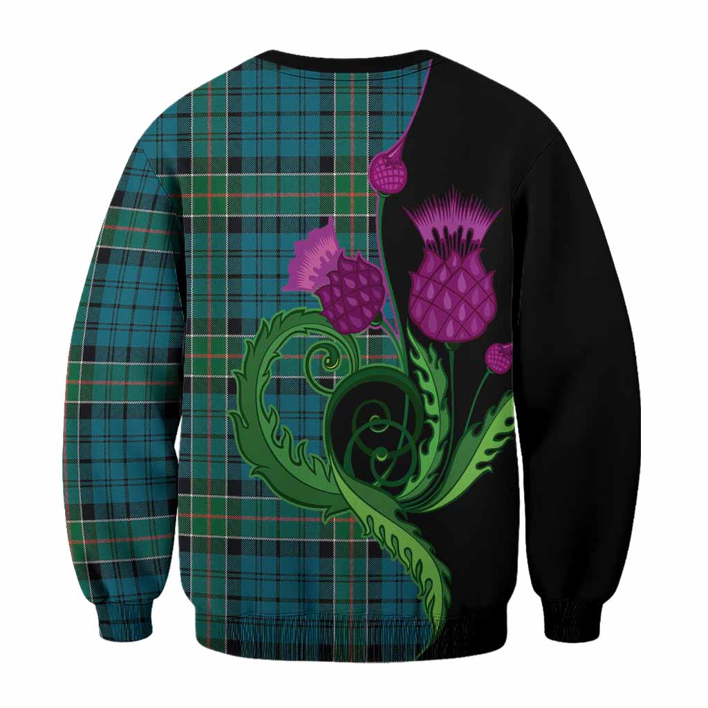 Kirkpatrick Tartan Sweatshirt Traditional Scottish Thistle
