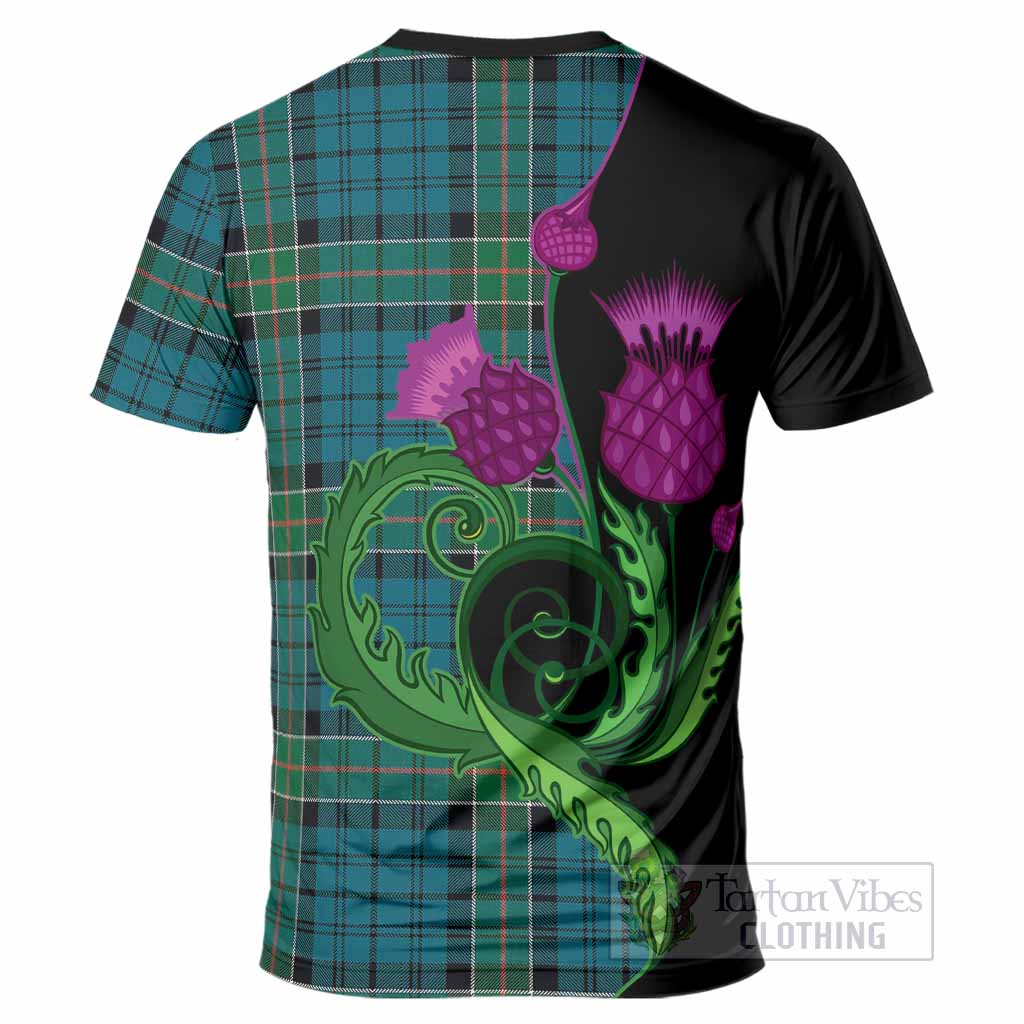 Kirkpatrick Tartan T-Shirt Traditional Scottish Thistle