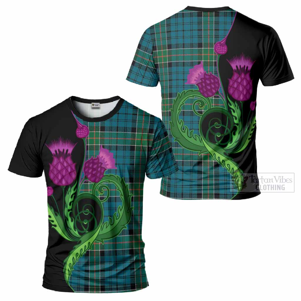 Kirkpatrick Tartan T-Shirt Traditional Scottish Thistle