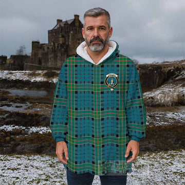 Kirkpatrick Tartan Wearable Blanket with Family Crest - Tartan Vibes Clothing