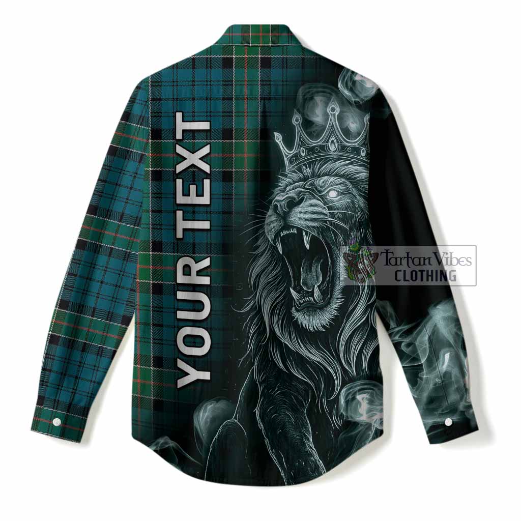 Kirkpatrick Tartan Women Casual Shirt Roaring Lion Heritage