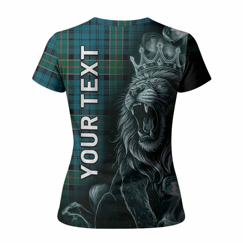 Kirkpatrick Tartan Women T shirt Roaring Lion Heritage