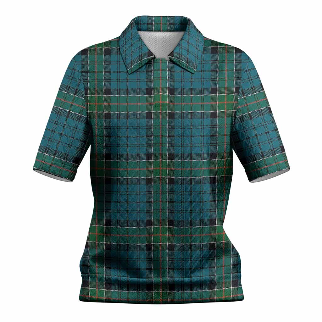 Kirkpatrick Tartan Women’s Polo Sweater Top