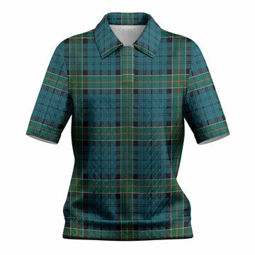 Kirkpatrick Tartan Women’s Polo Sweater Top