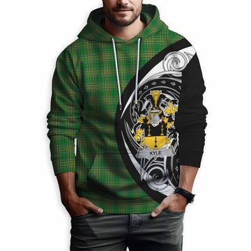 Tartan Vibes Clothing Kyle Irish Clan Hoodie Celtic Circle Style