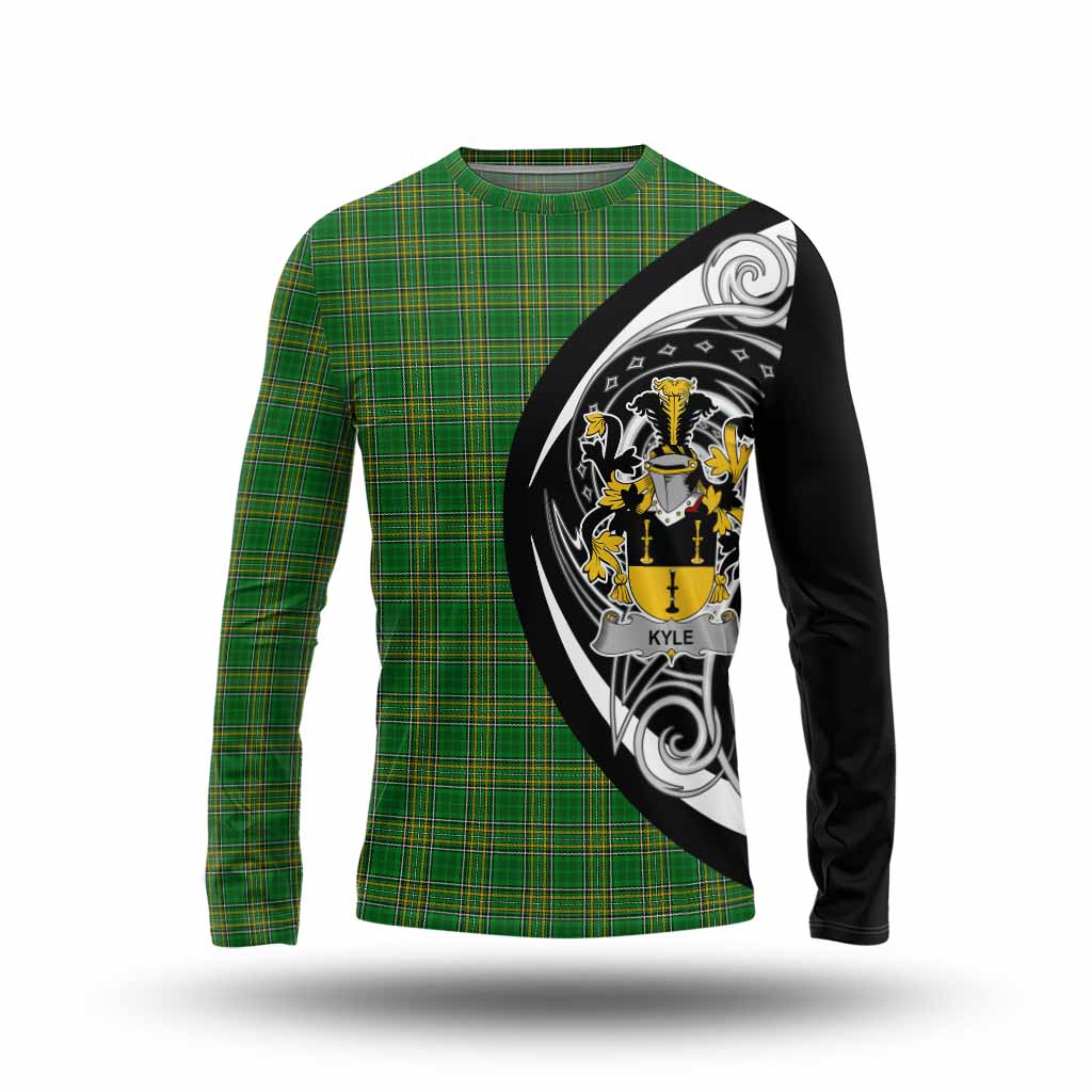 Kyle Irish Clan Long Sleeve T-Shirt Celtic Circle Style Unisex - Tartan Vibes Clothing
