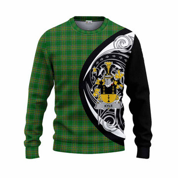 Tartan Vibes Clothing Kyle Irish Clan Knitted Sweater Celtic Circle Style