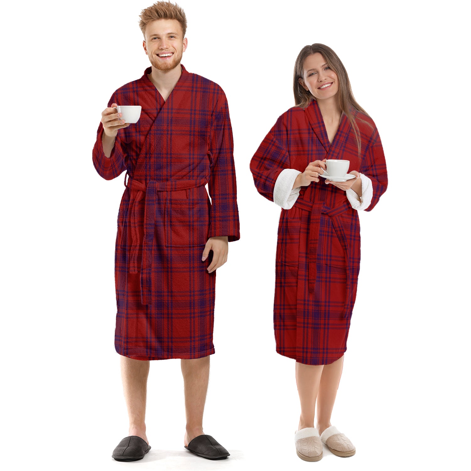 Kyle Tartan Bathrobe Unisex S - Tartan Vibes Clothing