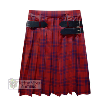 Kyle Tartan Men's Pleated Skirt - Fashion Casual Retro Scottish Kilt Style