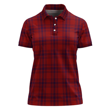 Kyle Tartan Polo Shirt For Women - Tartan Vibes Clothing