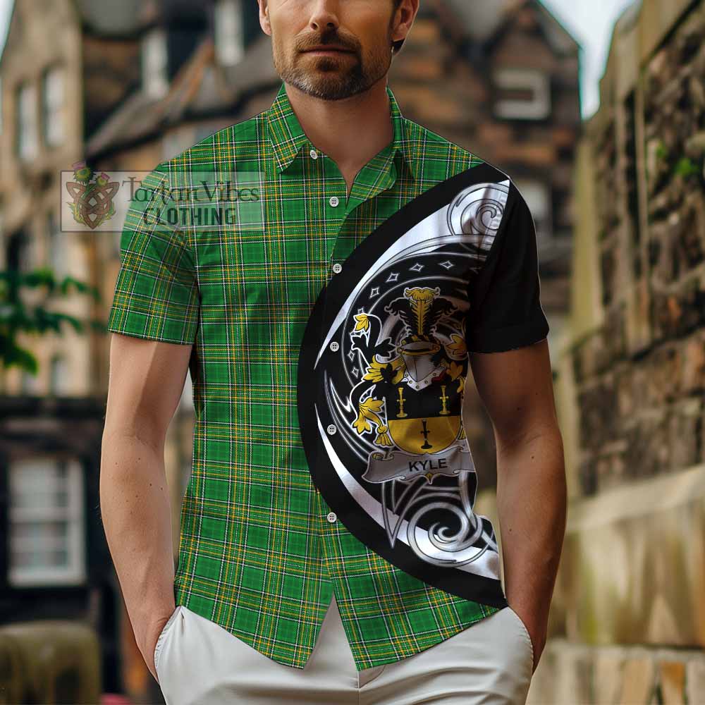 Kyle Irish Clan Hawaiian Shirt Celtic Circle Style - Tartan Vibes Clothing