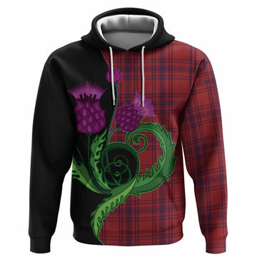 Kyle Tartan Hoodie Traditional Scottish Thistle