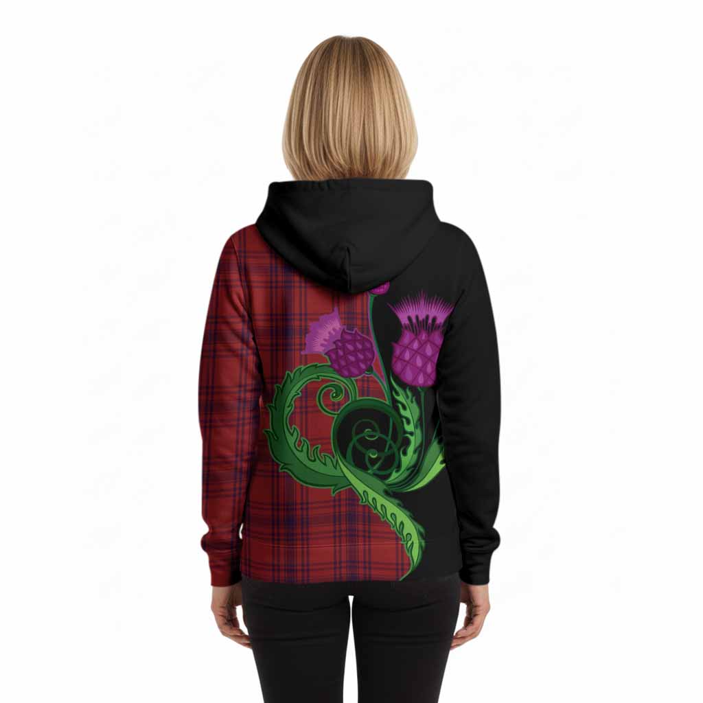 Kyle Tartan Hoodie Traditional Scottish Thistle