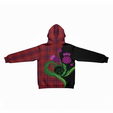Kyle Tartan Kid Hoodie Traditional Scottish Thistle