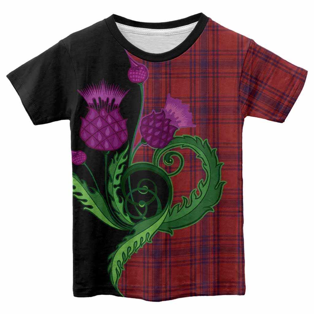Kyle Tartan Kid T-shirt Traditional Scottish Thistle