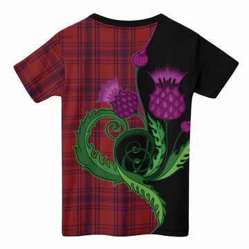 Kyle Tartan Kid T-shirt Traditional Scottish Thistle
