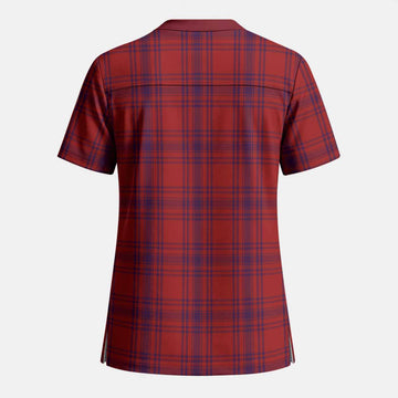 Kyle Tartan Scrub Top - Tartan Vibes Clothing