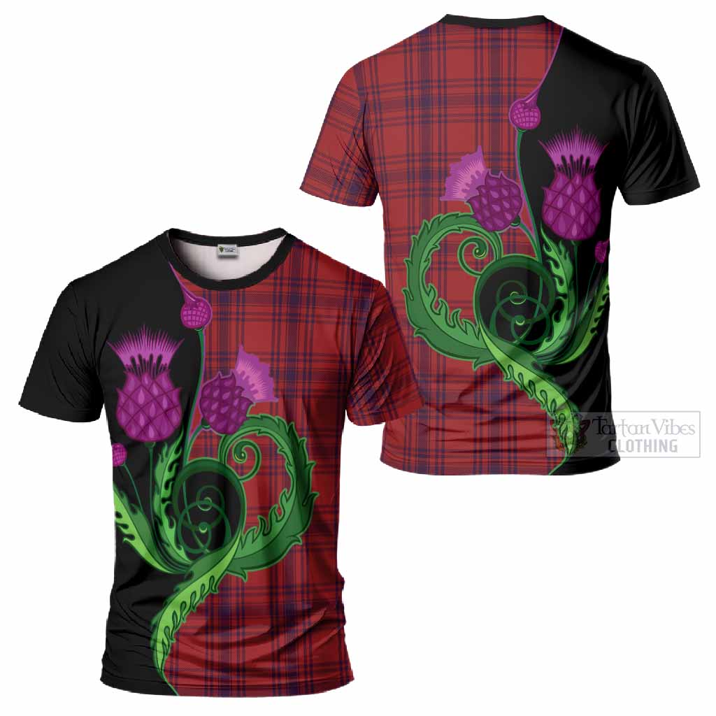 Kyle Tartan T-Shirt Traditional Scottish Thistle
