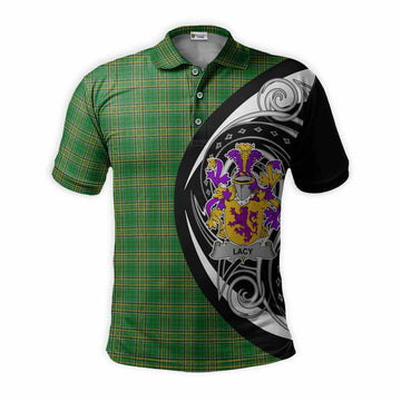 Lacy Irish Clan Polo Shirt Celtic Circle Style Kid - Tartan Vibes Clothing