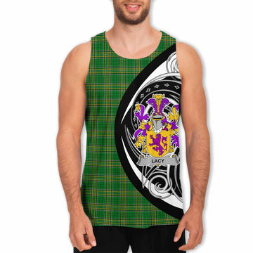Lacy Irish Clan Men's Tank Top Celtic Circle Style
