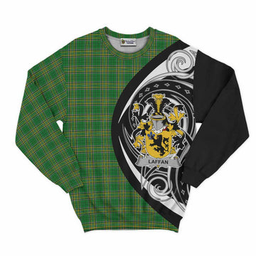 Laffan Irish Clan Sweatshirt Celtic Circle Style