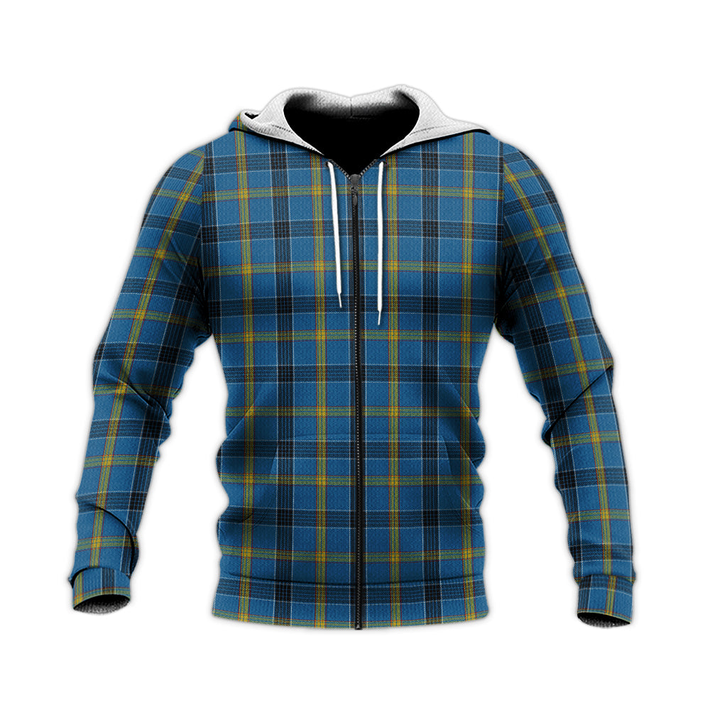 laing-tartan-knitted-hoodie