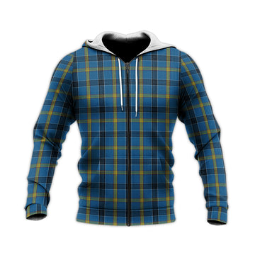 laing-tartan-knitted-hoodie