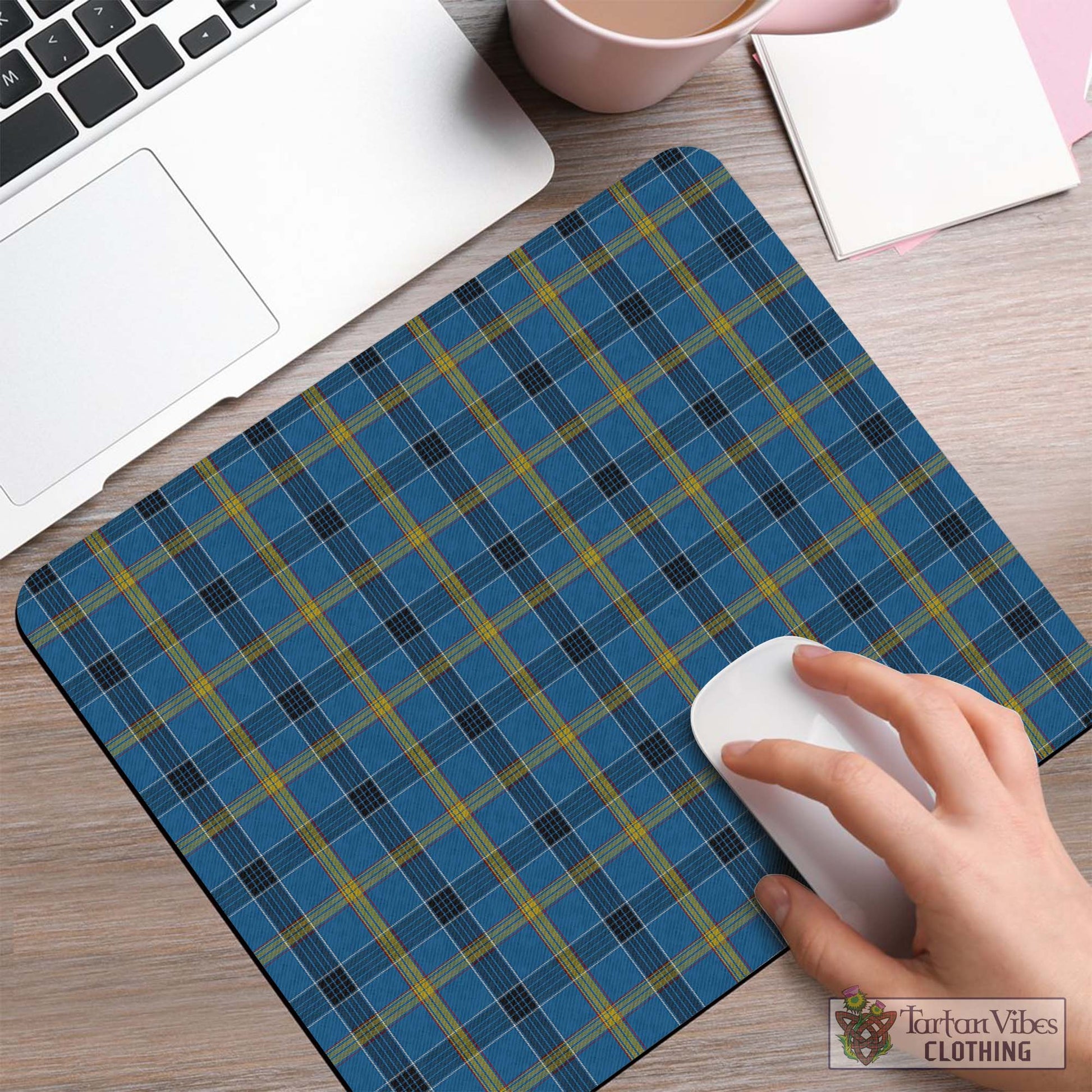 Tartan Vibes Clothing Laing Tartan Mouse Pad