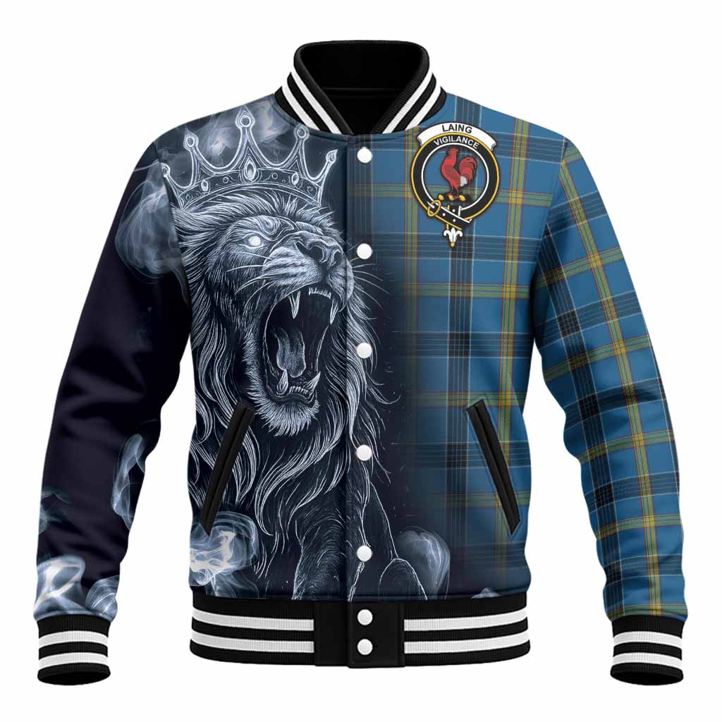 Laing Tartan Baseball Jacket Roaring Lion Heritage
