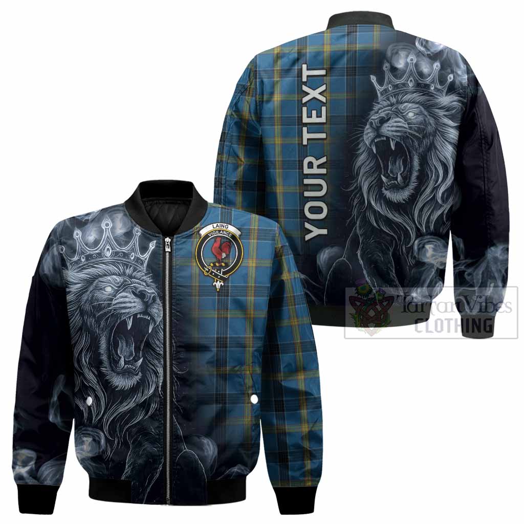 Laing Tartan Bomber Jacket Roaring Lion Heritage