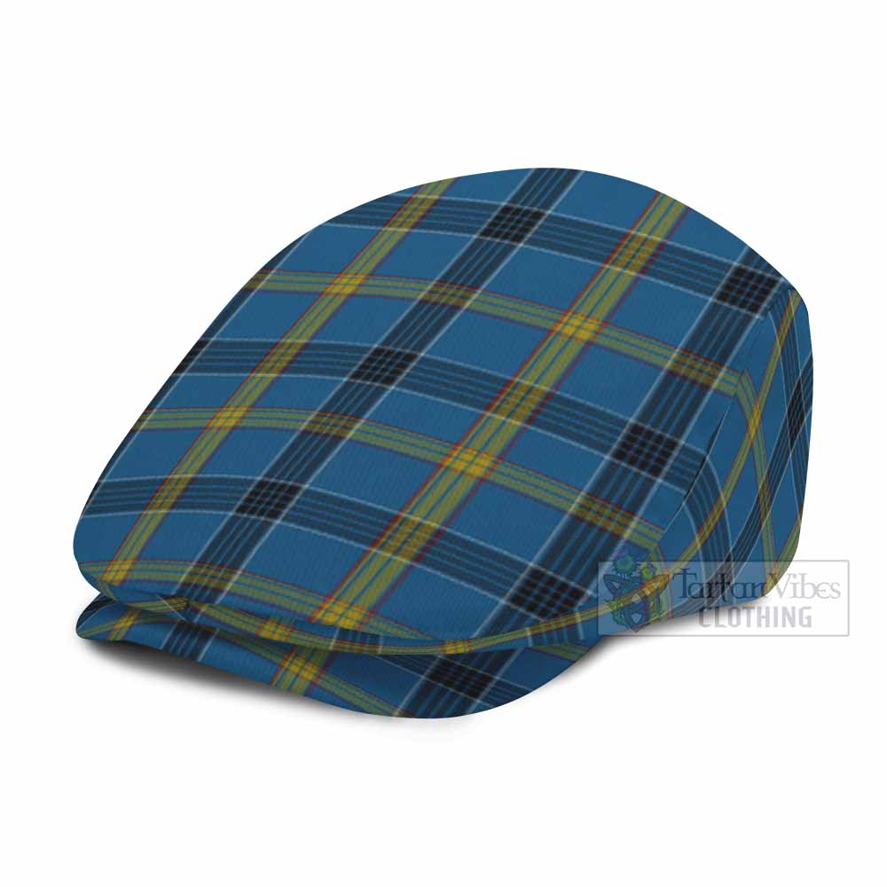 Laing Tartan Jeff Cap, Tartan Flat Cap