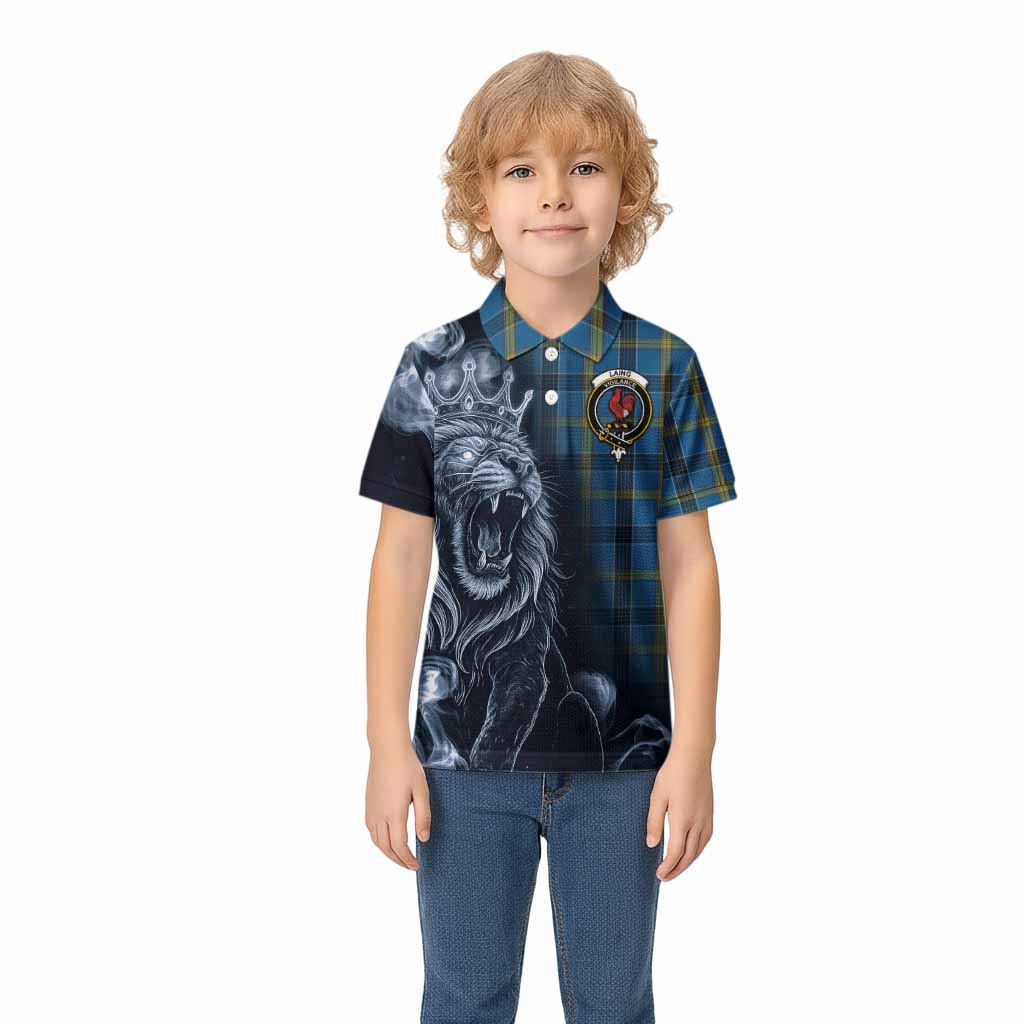 Laing Tartan Kid Polo Shirt Roaring Lion Heritage