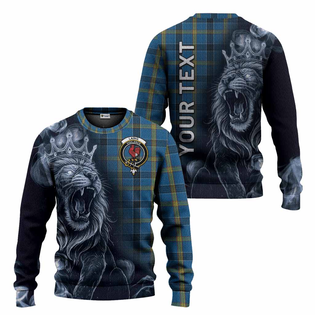 Laing Tartan Knitted Sweater Roaring Lion Heritage