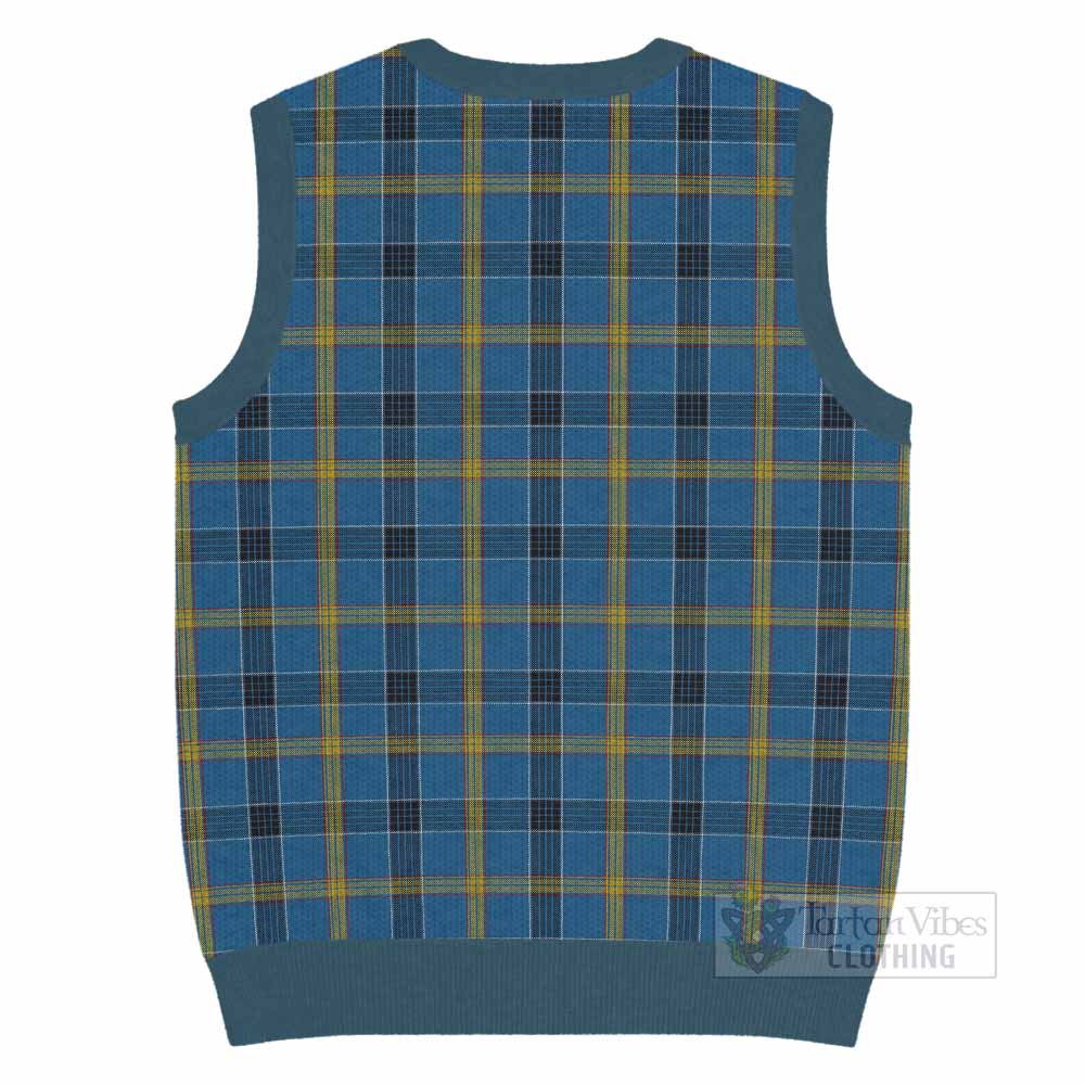 Laing Tartan Knitted V-Neck Vest - Tartan Vibes Clothing