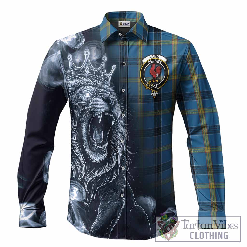 Laing Tartan Long Sleeve Button Shirts Roaring Lion Heritage