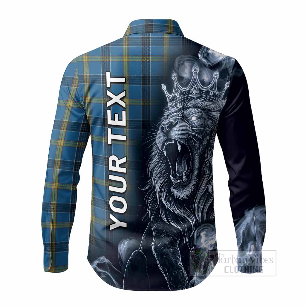 Laing Tartan Long Sleeve Button Shirts Roaring Lion Heritage