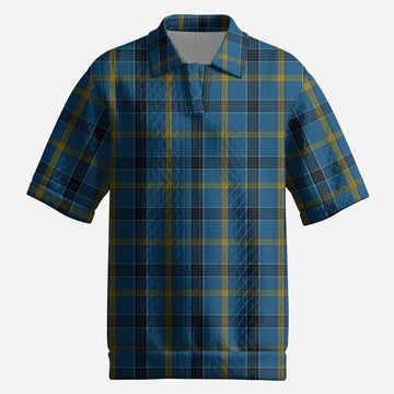 Laing Tartan Men’s Polo Sweater Top