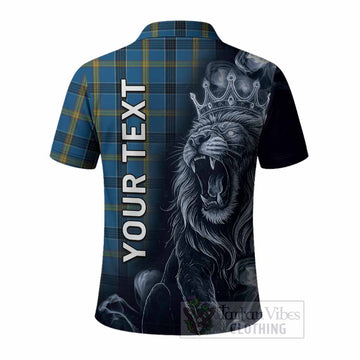 Laing Tartan Polo Shirt Roaring Lion Heritage
