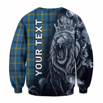 Laing Tartan Sweatshirt Roaring Lion Heritage